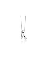 Necklace Miluna Woman in Gold Diamante 0.38 Ct CLD4143 - CLD4143